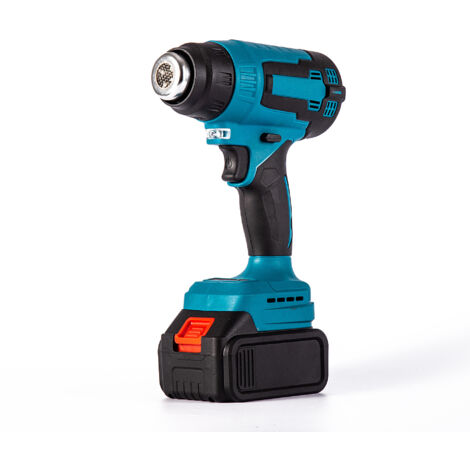 Pistolet à air chaud au lithium-ion Chauffage rechargeable Pistolet de séchage sans fil Pistolet à air comprimé Pistolet d'application de film de qualité industrielle Pistolet thermique électrique