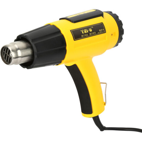Pistolet à air chaud électronique 50 Hz, 2 000 W, pour la décoration et le rétraction