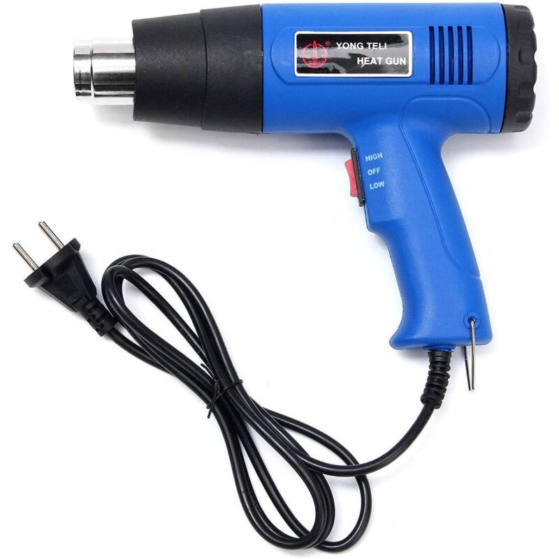 Pistolet à air chaud industriel à affichage numérique, film de voiture pour pistolet à souder à haute température