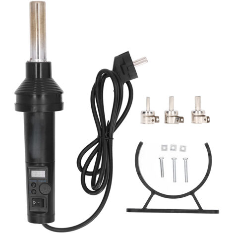 Pistolet à Air Chaud Numérique 100‑500℃ Réglable Portable avec Affichage Digital EU 220V