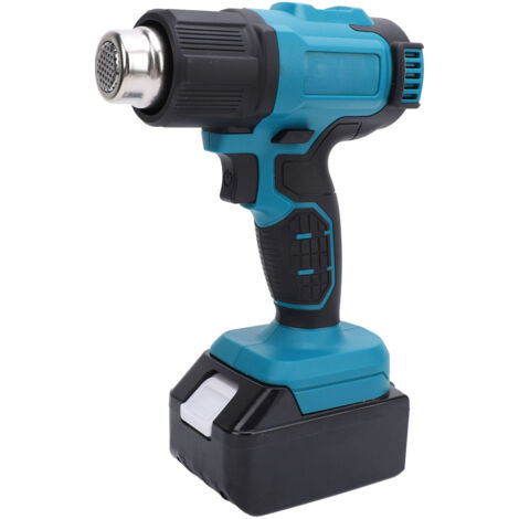 Pistolet à air chaud sans fil, portable et rechargeable, alimenté par batterie, pour les loisirs créatifs, prise européenne
