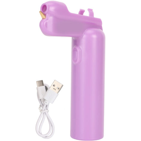 Pistolet à Air Comprimé Rechargeable Miniature Universel pour Peinture Enfants - Marqueur Aérographe Violet