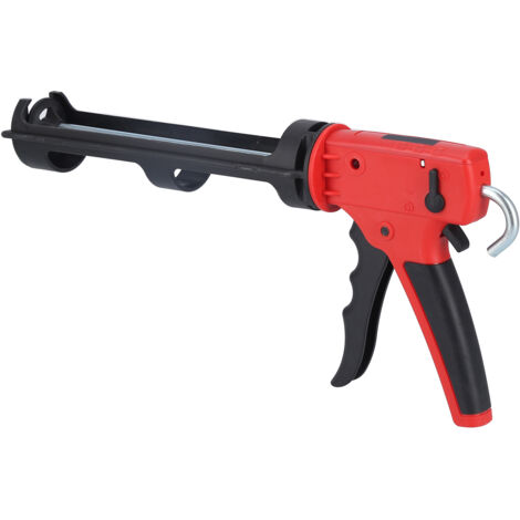 Pistolet à calfeutrer haute poussée, robuste pour usage domestique et industriel.
