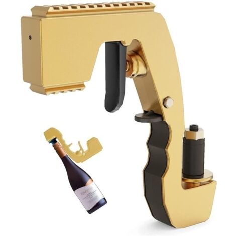 Pistolet à champagne - Injecteur de bière - Plastique - Durable - Facile à utiliser