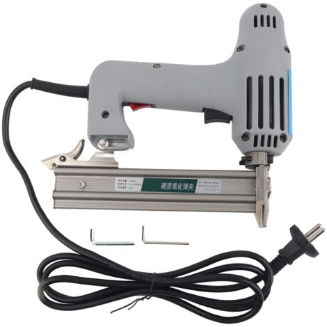 Pistolet à Clous Électrique F30 pour Travail du Bois, Agrafeuse avec Prise EU 220V