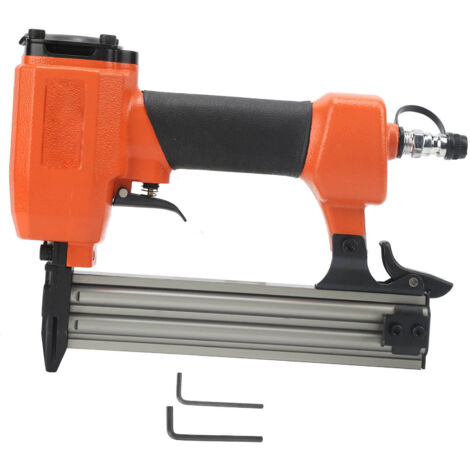 Pistolet à Clous Pneumatique en Acier Allié pour Menuiserie, Machine à Clouer Droite Portative F30