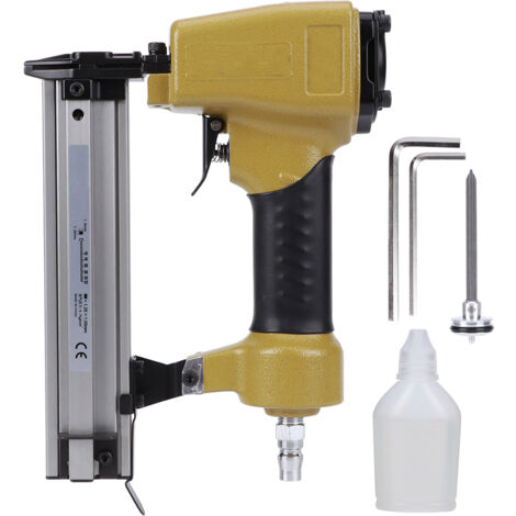 Pistolet à Clous Pneumatique F32 pour Travail du Bois et Finitions Intérieures en Acier Inoxydable