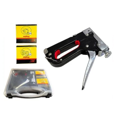 Pistolet à clous pour bois, tissu, robuste, pour réparation de meubles, tapisserie, menuiserie, ameublement, bricolage