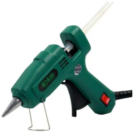 Pistolet à colle à Air thermofusible 25W pour 7mm Batons, Mini pistolet à colle chaude professionnel pour le travail du métal/bois, épingle à cheveux en papier, fleurs en PU, 130mm,150℃