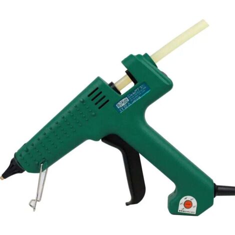 Pistolet à colle à Air thermofusible pistolet professionnel a colle, pour métal/bois baton de travail papier épingle à cheveux PU fleurs, 150 W