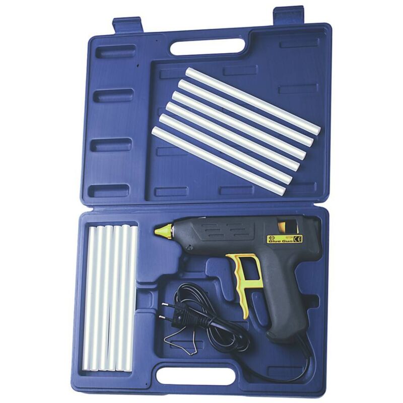 Pistolet à colle + accessoires, + mallette C.K T6216 11 mm 80 W 230 V 1 pc(s)