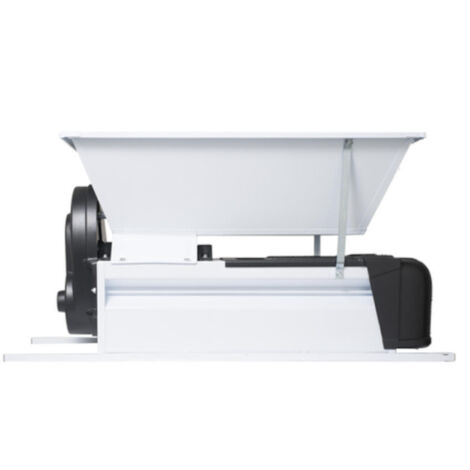 Pistolet à colle électrique 1 Hp – Rouleaux en nylon 220 mm – Trémie émaillée 900 x 500 mm – Grille inox amovible – Grifo