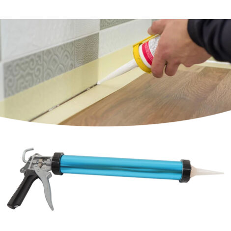 Pistolet à Colle Électrique pour Bricolage Maison, Poignée en Alluminium Renforcée, Facile à Utiliser pour Projets de Rénovation - KZQ