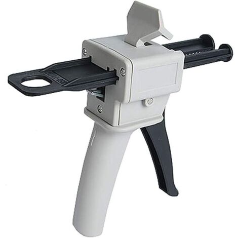 Pistolet à colle époxy 50 ml – Applicateur avec mélangeur – Ratios 1:1 et 2:1 – Pour adhésifs à deux composants