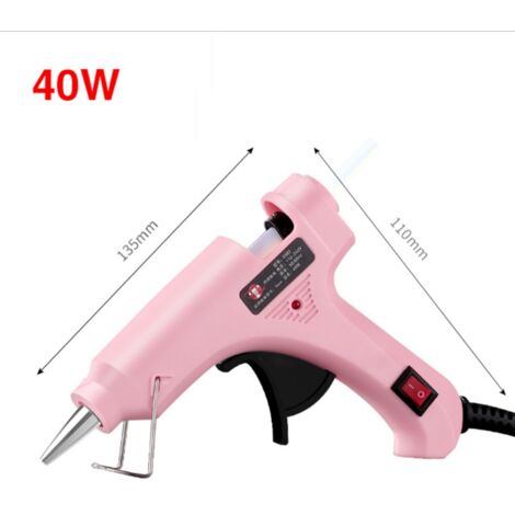 Pistolet à colle thermofusible fait main de 40W