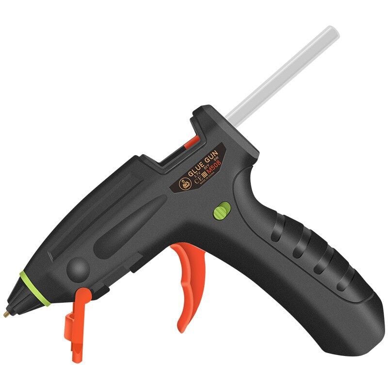 Pistolet à colle thermofusible rechargeable sans fil avec batterie au lithium