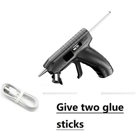 Pistolet à colle thermofusible sans fil 3.6V, avec bâton de colle, Rechargeable par USB, haute température, outil de réparation, bricolage à domicile Cisea
