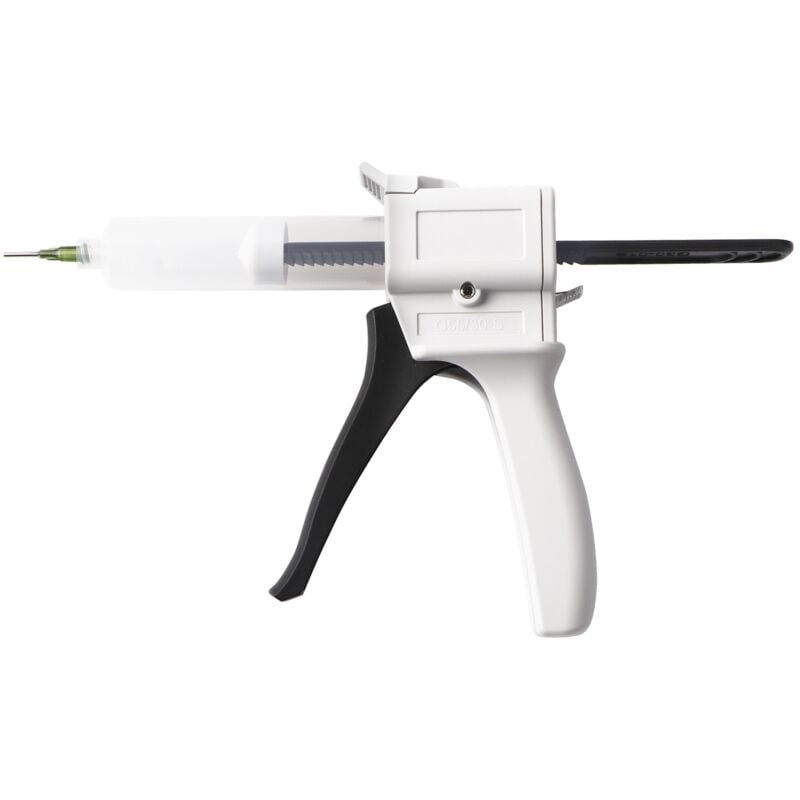 Pistolet à Colle Universel Distributeur De 30 Ml Pistolet à Colle Poignée Ergonomique Plastiques Techniques Avec Putter Seringue Aiguille Pour