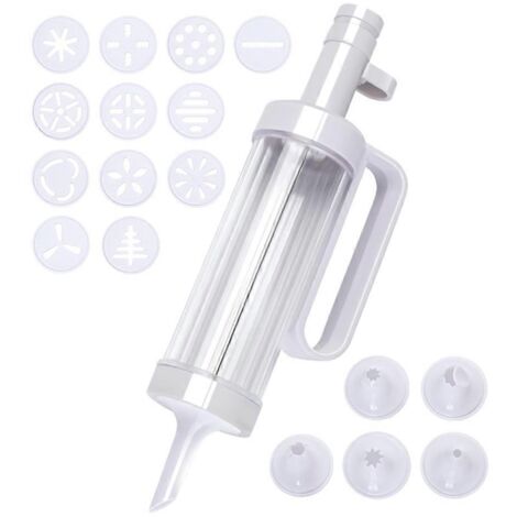 Pistolet à Crème pour Pâtisserie DIY - Accessoire de Décoration pour Gâteaux et Biscuits