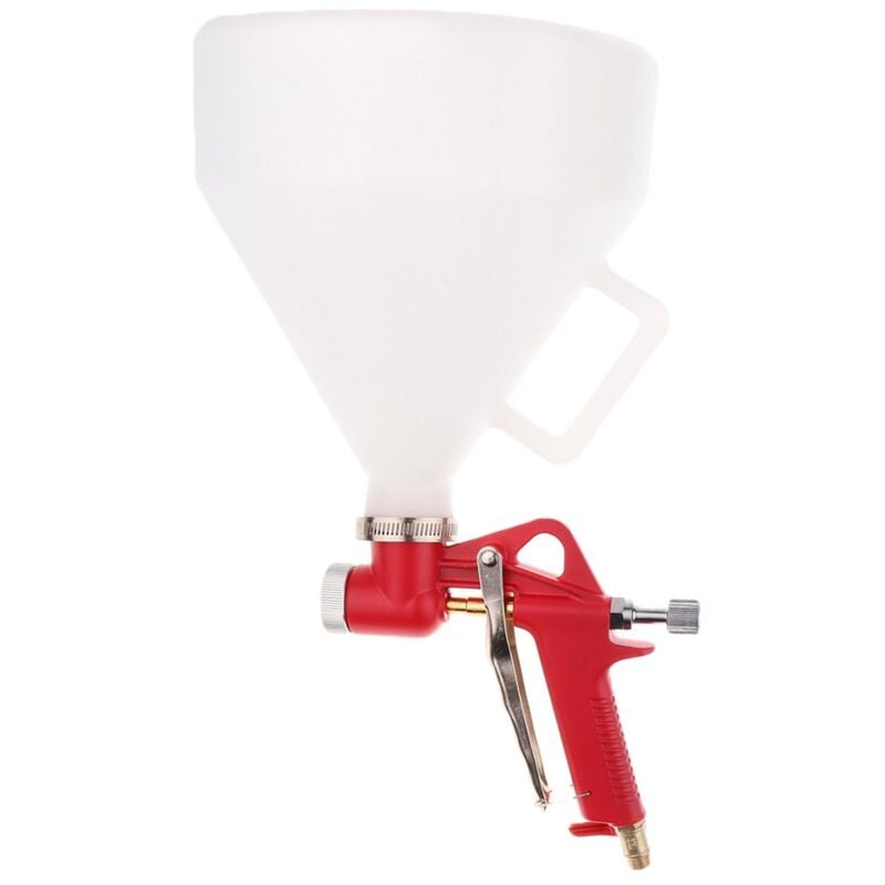 Beijiyi - Pistolet à crépir avec godet 6l 3 Buses Pistolet à peinture pneumatique Crépi
