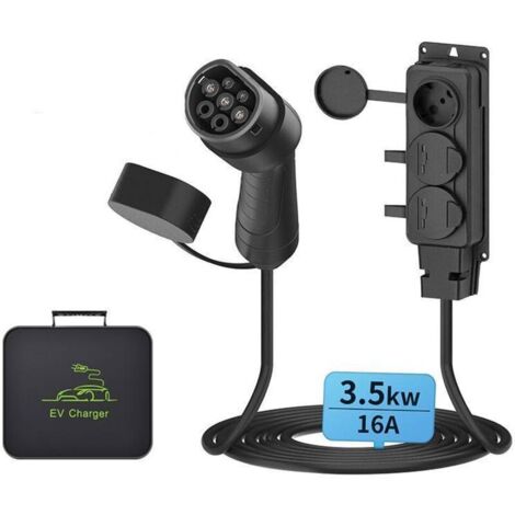 Pistolet à décharge de voiture haute puissance 16A 3,5 kW Assistant polyvalent pour le camping en plein air/alimentation de secours