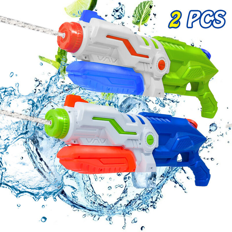 Swanew - pistolet à eau gamme pistolets à eau fusil jouet avec réservoir 11M 1030ML - bleu