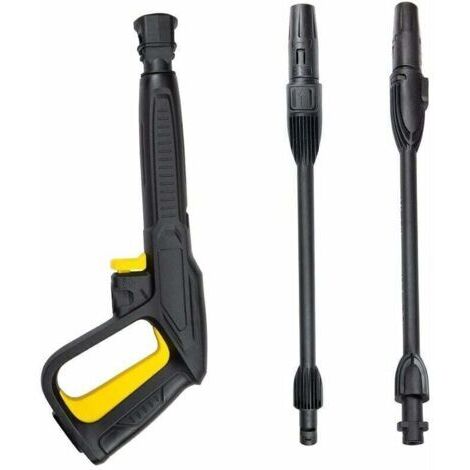 Pistolet À Eau Haute Pression Avec Lance Rotative, Compatible Avec Les Nettoyeurs Haute Pression Karcher K2 K7