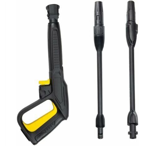 Pistolet À Eau Haute Pression Avec Lance Rotative, Compatible Avec Les Nettoyeurs Haute Pression Karcher K2 K7
