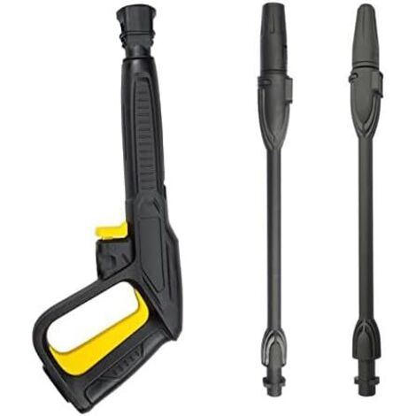Pistolet à eau haute pression avec pistolet à jet et pistolet rotatif, compatible avec le Nettoyeur haute pression karcher K1  K7
