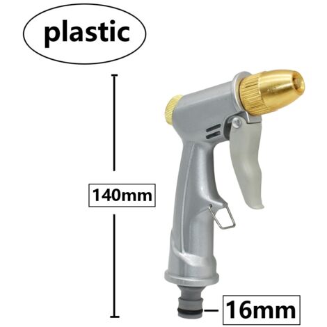 Pistolet à eau haute pression pour le lavage de jardin, tuyau d'arrosage, buse d'arrosage, kits d'outils de lavage et de nettoyage de voiture, pistolets de lavage de voiture-AquaForge