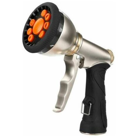 Pistolet à eau multifonctionnel haut de gamme, douche de jardin, pistolet de pulvérisation de jardin, douche à main de jardin, pulvérisateur de jardin d'arrosage de jardin, convient au lave-auto, au l