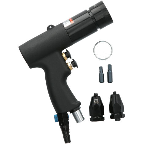 Pistolet à écrou à riveter pneumatique outils de quincaillerie en acier allié noir filetage métrique M6 M8 OW-703