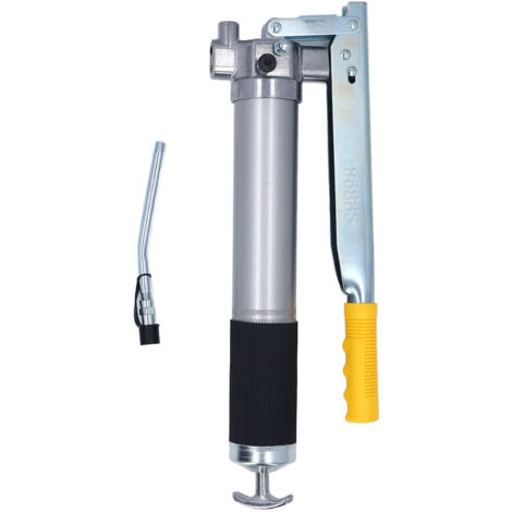 Pistolet à graisse à levier, capacité de 21oz, 12000PSI, pression maximale, échange élevé et bas pour voiture, camion, bateau