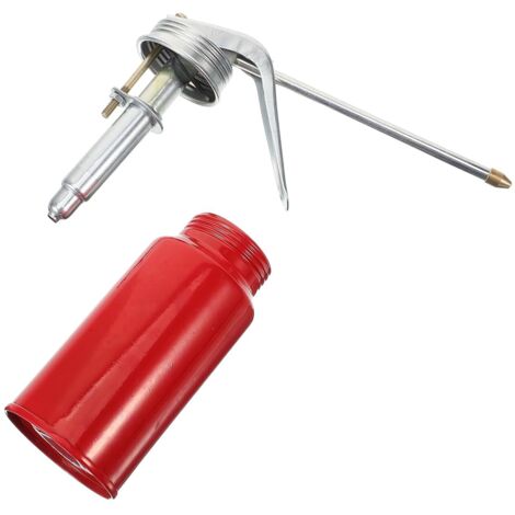 Pistolet à graisse haute pression 200 ml pour voitures, huile lubrifiante rouge