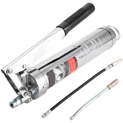 Pistolet à Graisse Pneumatique Haute Pression - 400CC pour Lubrification Facile avec Cartouches