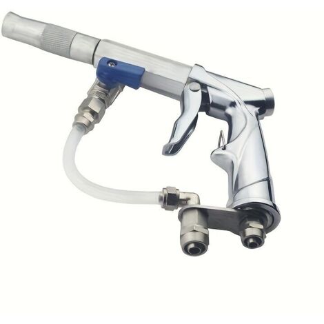 Pistolet à Haute Pression Double Usage Eau & Air – Compatible Compresseur et Robinet, Pulvérisateur Polyvalent pour Nettoyage et Soufflage