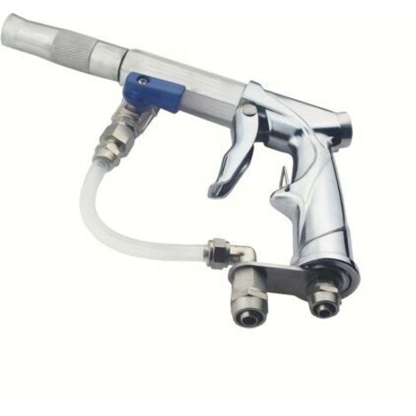Pistolet à Haute Pression Double Usage Eau & Air – Compatible Compresseur et Robinet, Pulvérisateur Polyvalent pour Nettoyage et Soufflage