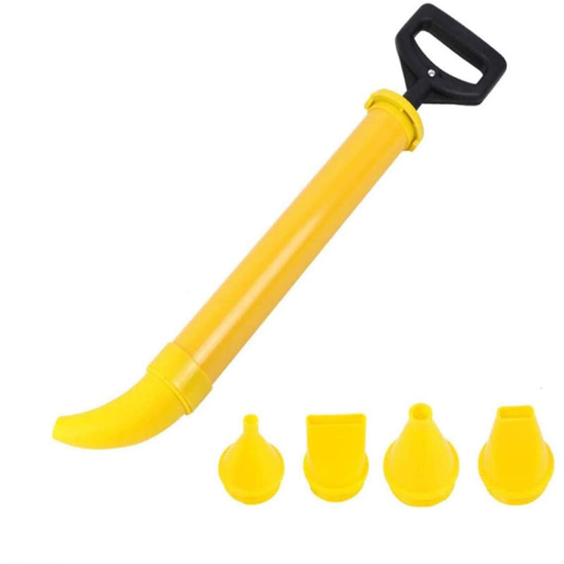 Pistolet à Mortier,Pulvérisateur à Ciment Pistolet à Calfeutrer Ciment Pistolet à Coulis de Ciment Pulvérisateur de Mortier avec 5 Buses pour Brique