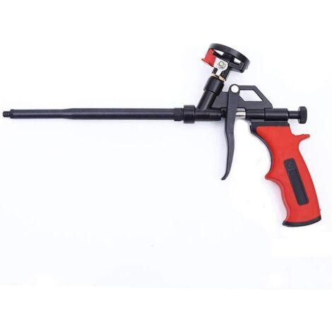 Pistolet à mousse nettoyant, pistolet à calfeutrer expansif, corps en métal, recouvert de PTFE pour calfeutrer, sceller à la maison et au bureau