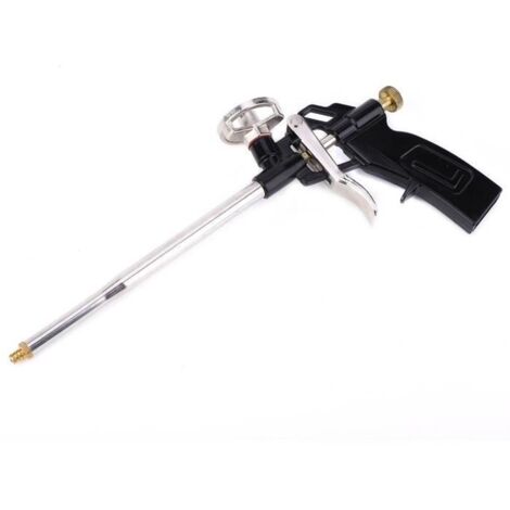 Pistolet à mousse, pistolet à calfeutrer extensible en polyuréthane avec revêtement antiadhésif PTFE, buse de 0,6 cm Pistolet