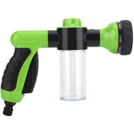 Pistolet à mousse portable pour le nettoyage de voiture, vaporisateur d'eau, de savon et de shampoing, nettoyant pour lave-auto