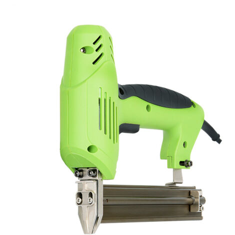 Pistolet à Ongles, Pistolet à Clous 100 Clous Cloueuse électrique Haute Résistance 30/Min Outil de Clouage Manuel, Ergonomique, Léger et sans Besoin de Pompe à Air pour Toiture, Fabrication de Meubles