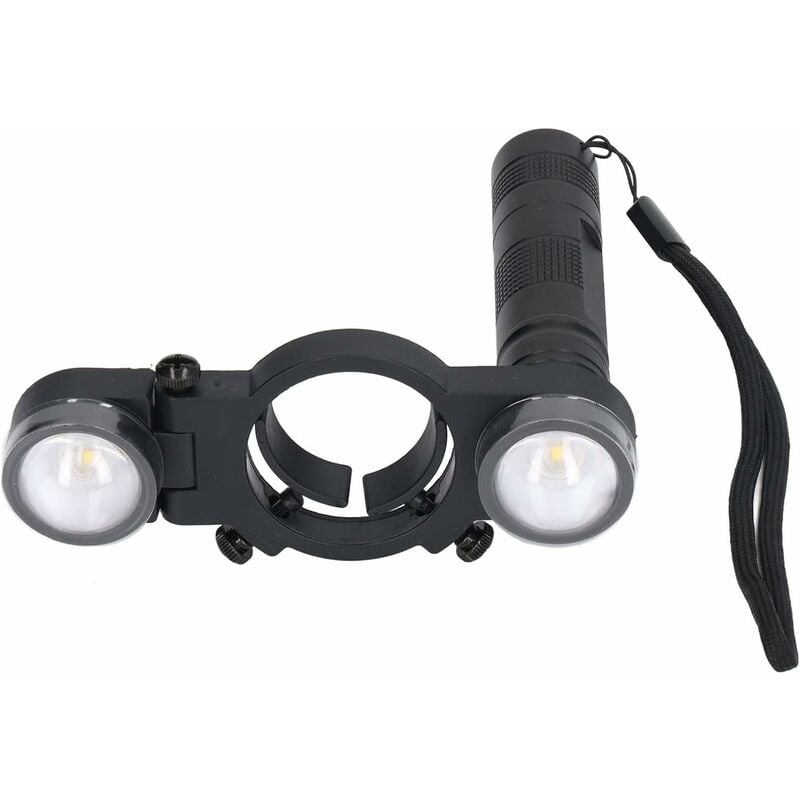 Ersandy - Pistolet à peinture à del, éclairage universel à del pour pistolet à peinture avec luminosité réglable, pour les opérations de peinture