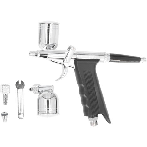 Pistolet à Peinture à Double Action avec Réservoir par Gravité pour Carrosserie et Projets DIY
