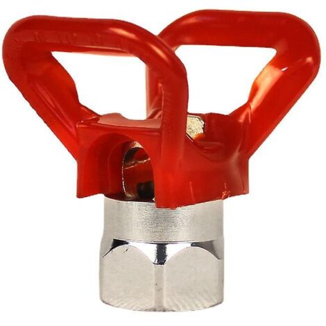 Pistolet à peinture airless universel avec buse plate et protection de siège