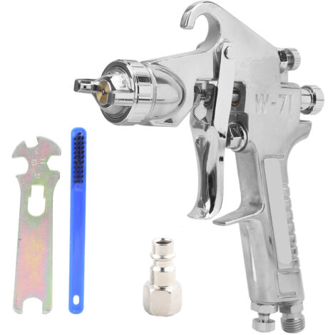 Pistolet à Peinture avec Pot W-71 1.3mm pour Voiture, Mur et Porte – Style Européen