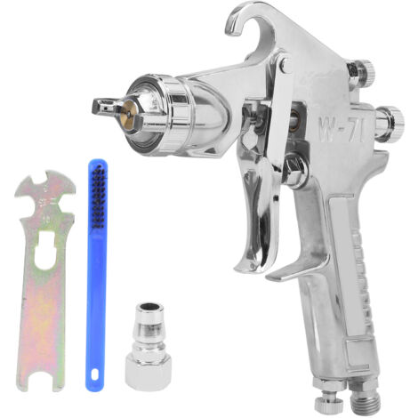 Pistolet à Peinture avec Pot W-71 1.3mm pour Voiture, Mur et Porte - Style Japonais