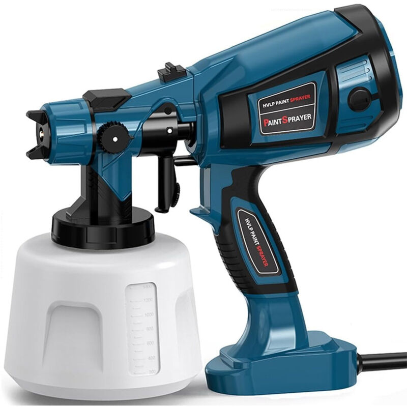Pistolet à peinture électrique haute puissance 1 000 W, facile à nettoyer, pour meubles, armoires et maisons