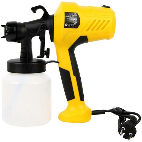 Pistolet à peinture électrique outil de pulvérisation amovible haute pression pistolet à peinture au latex (réglementation européenne)
