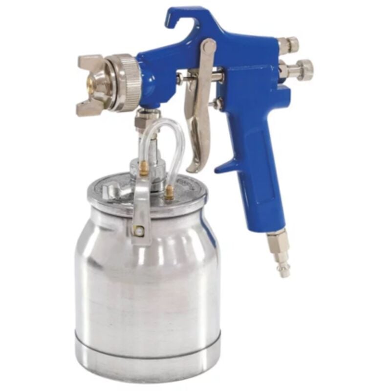 Stilker - Pistolet de peinture godet inférieur 1L buse 1,8mm